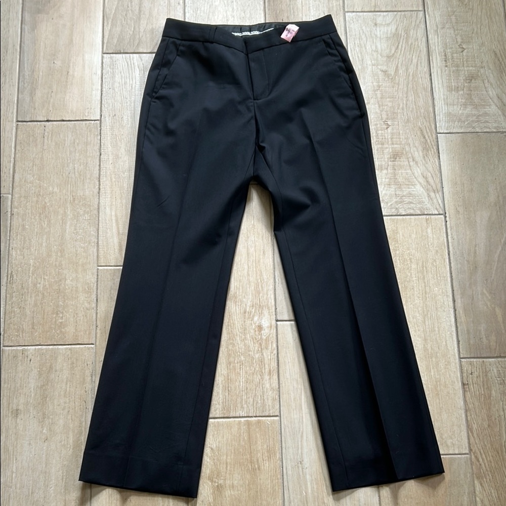 Banana Republic Logan Black Straight Leg Pants for Business